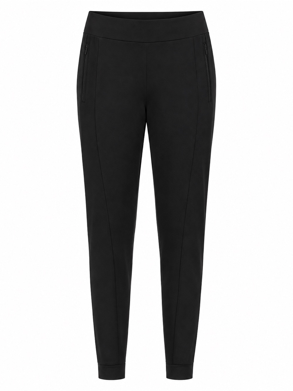 Athleta Black Venice Jogger Pant with Side Zippers Size 12
